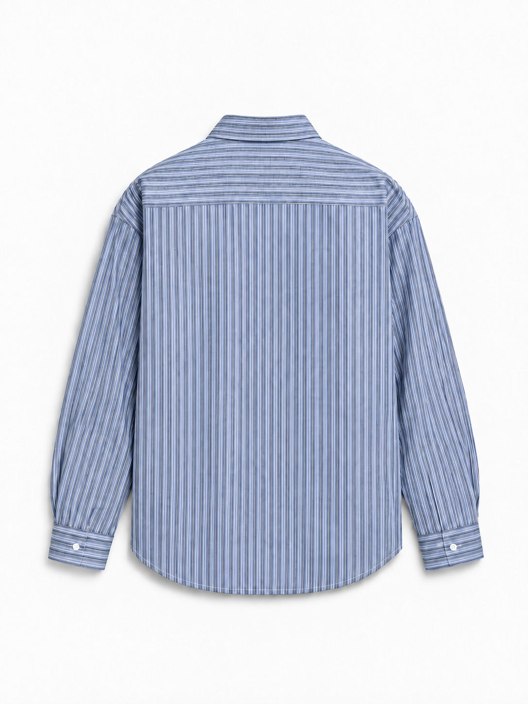 Catalyst Status Sterling Stripe Shirt — back view.