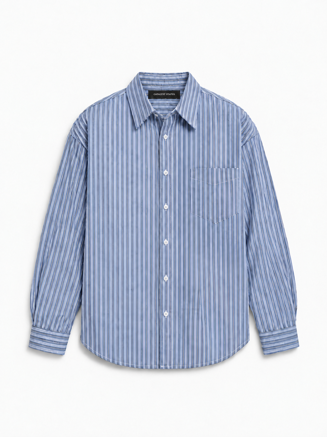 Catalyst Status Sterling Stripe Shirt — front view.